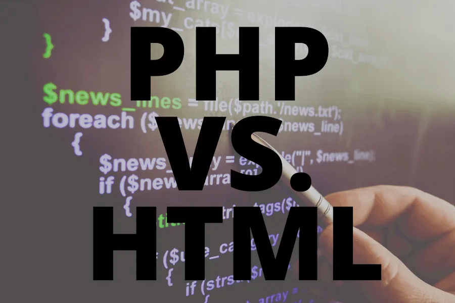 learn php or html first